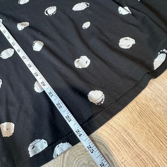 Alembika Polka Dot Flutter Sleeve Vneck Blouse top US 3 or 10-12 - Picture 8 of 8